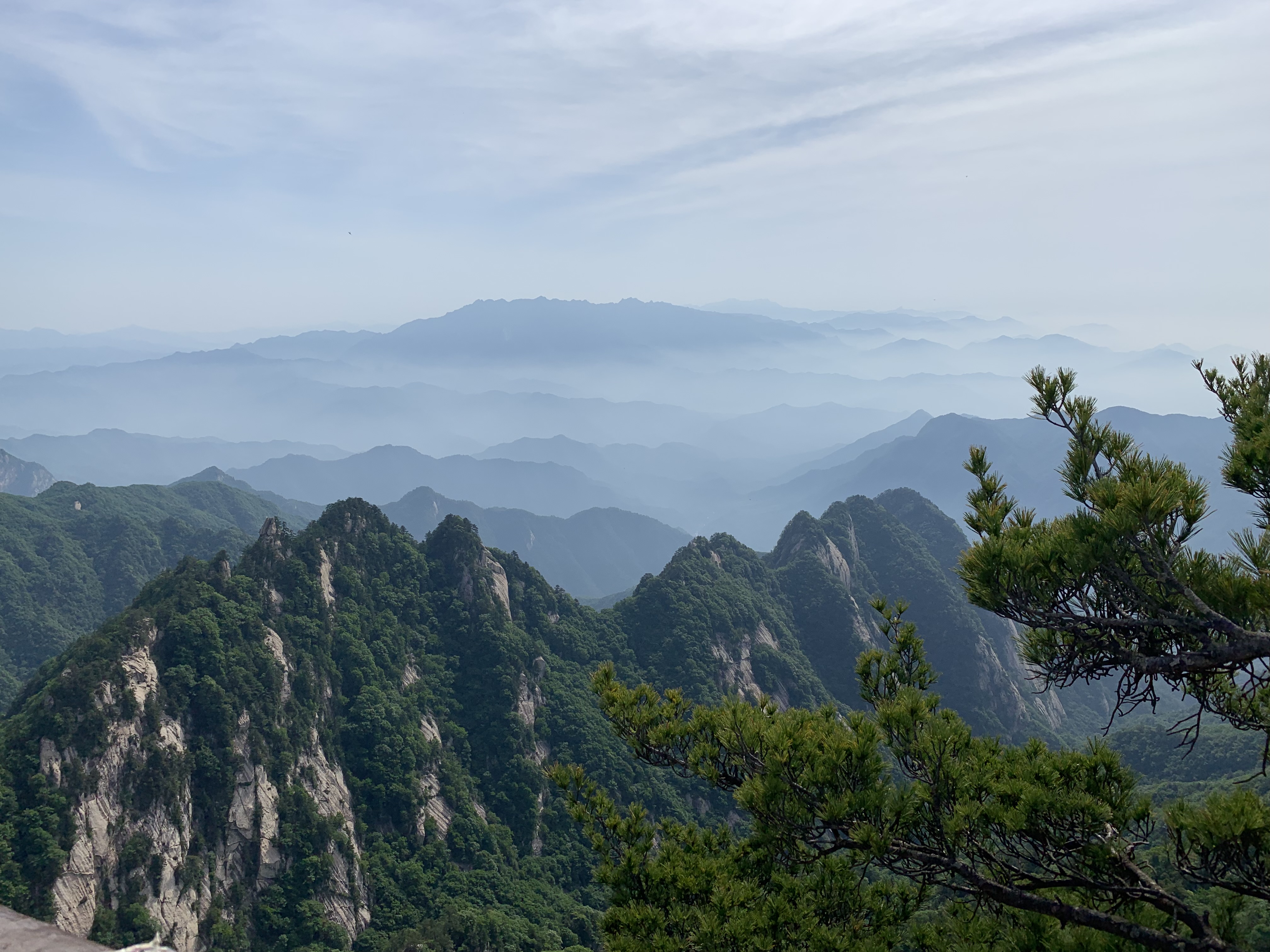 洛阳白云山森林氧吧风景,洛阳白云山美成了仙境
