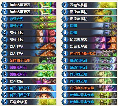 炉石最新本周乱斗卡组,炉石最新本周乱斗卡组推荐