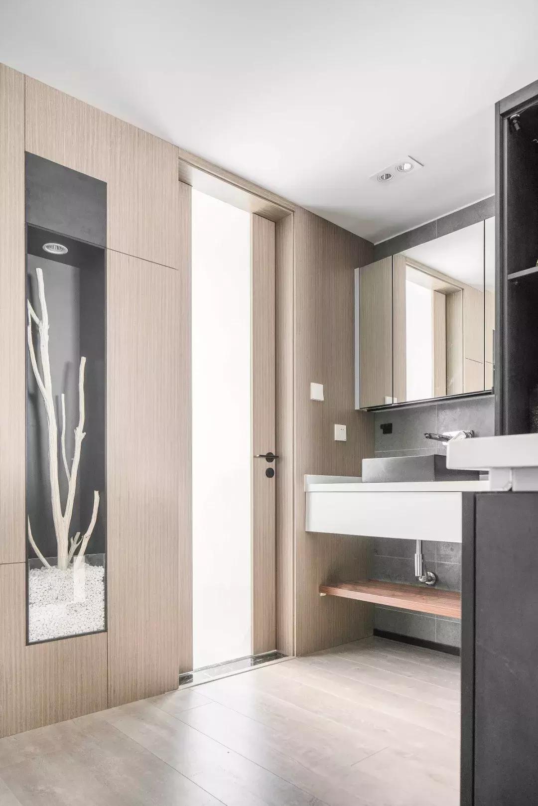 高级灰轻奢新中式装修风格,2021140平米轻奢新中式装修风格