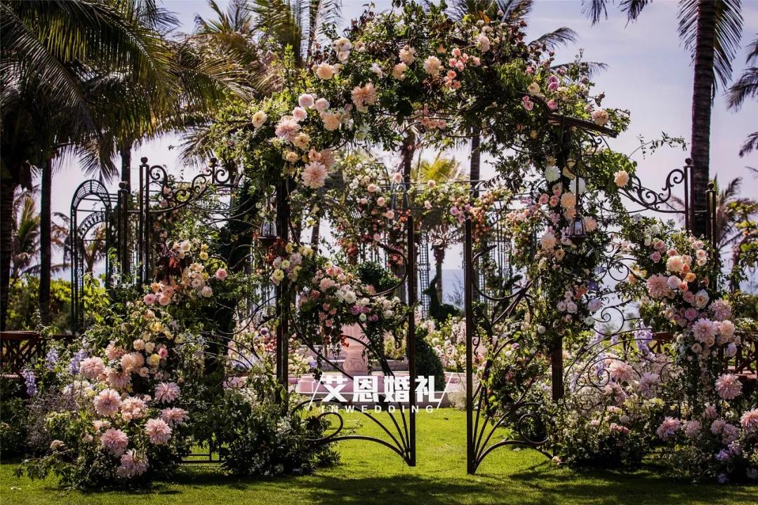 高级英式婚礼视频,法式花园风格婚礼