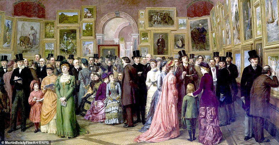 一千万英镑的艺术宝藏，描绘了19世纪80年代社会的非凡景象