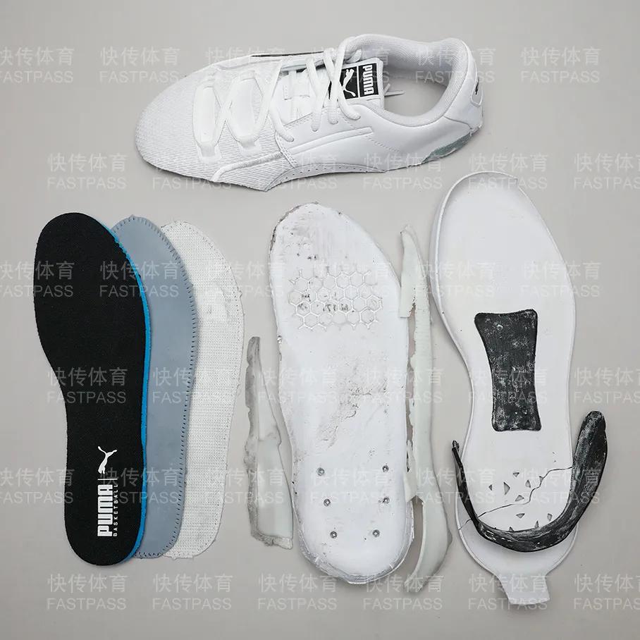 puma篮球鞋clydecourt拆解,彪马篮球鞋clydehardwood测评拆解