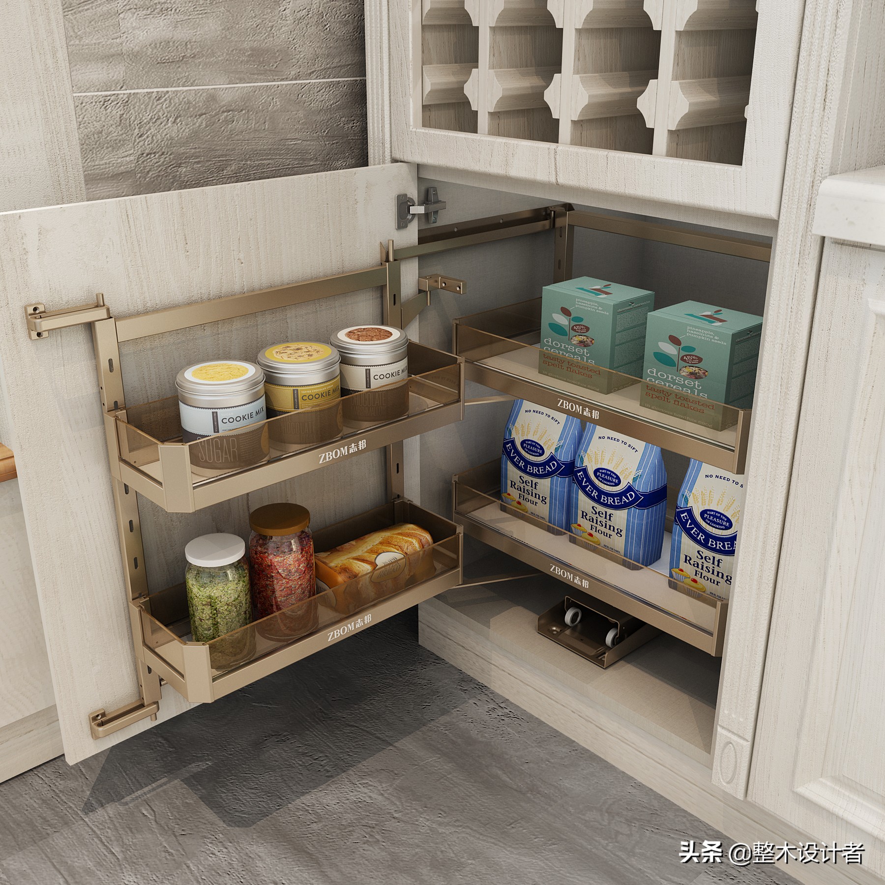 整体橱柜设计图教程,整体橱柜设计教程