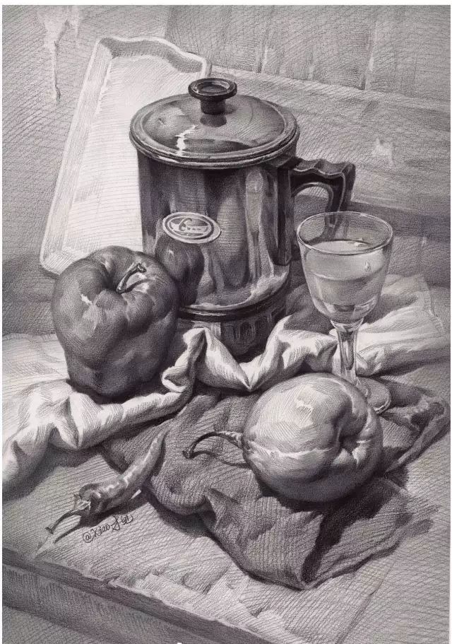 素描静物不会起形怎么办,素描不会排线怎么做关系