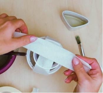 diy水泥花盆,混凝土花盆模具的操作过程