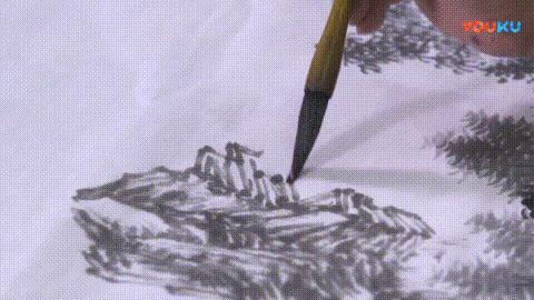 山水画教程视频讲解,工笔山水画上色步骤视频