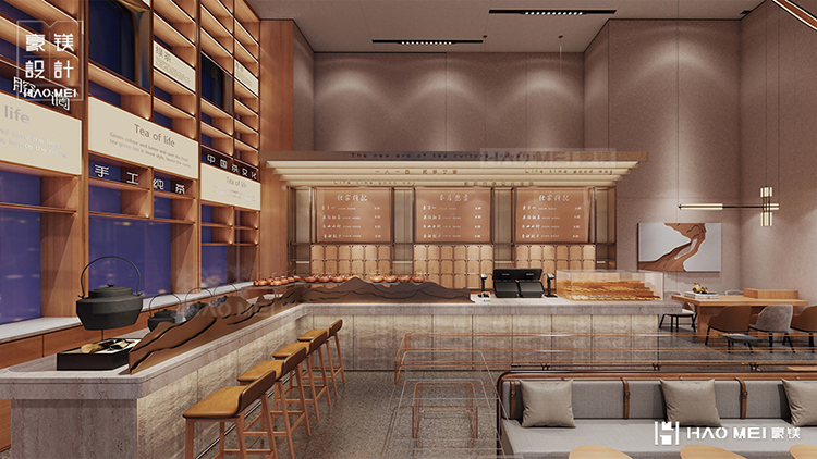 苏州创意茶空间设计,喜茶杭州空间设计