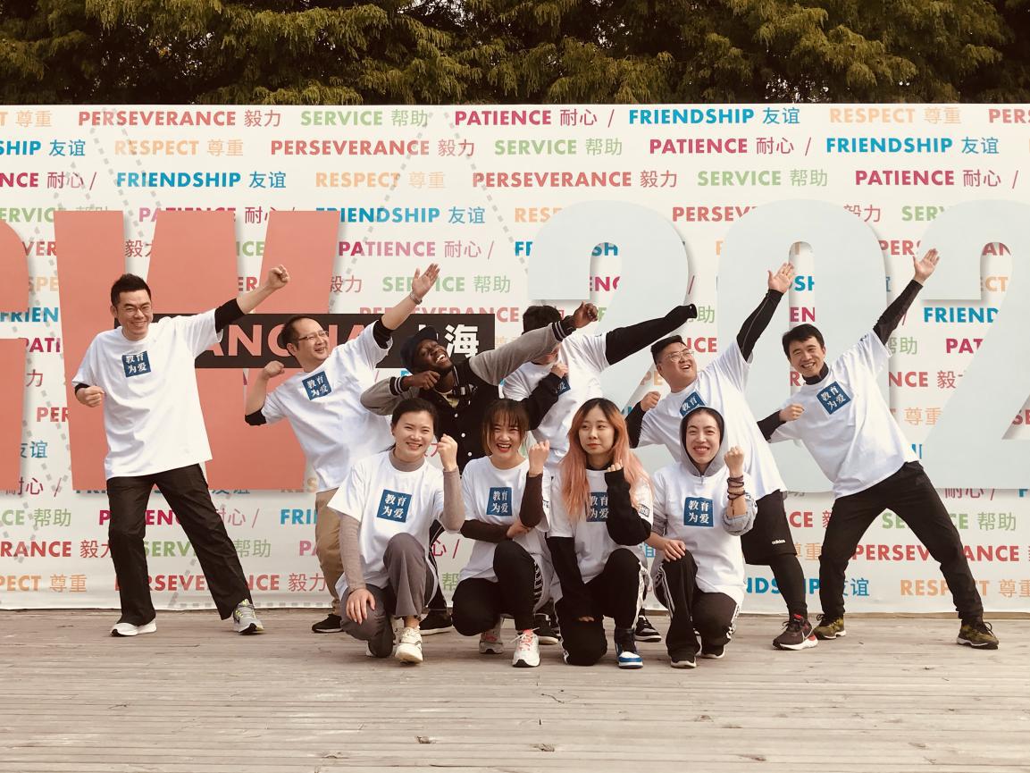 凝心聚力你我同行----记校长邦游美上海营地团建活动