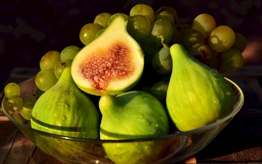 很好看又好吃的无花果,又香又甜的无花果好吃