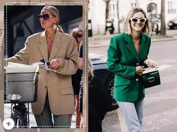 早春绝美穿搭中长款外套,开春必备外套推荐潮