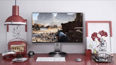 *击狙**U2417H，133%广色域四面微边入门专显AOCi2490PXZ评测报告