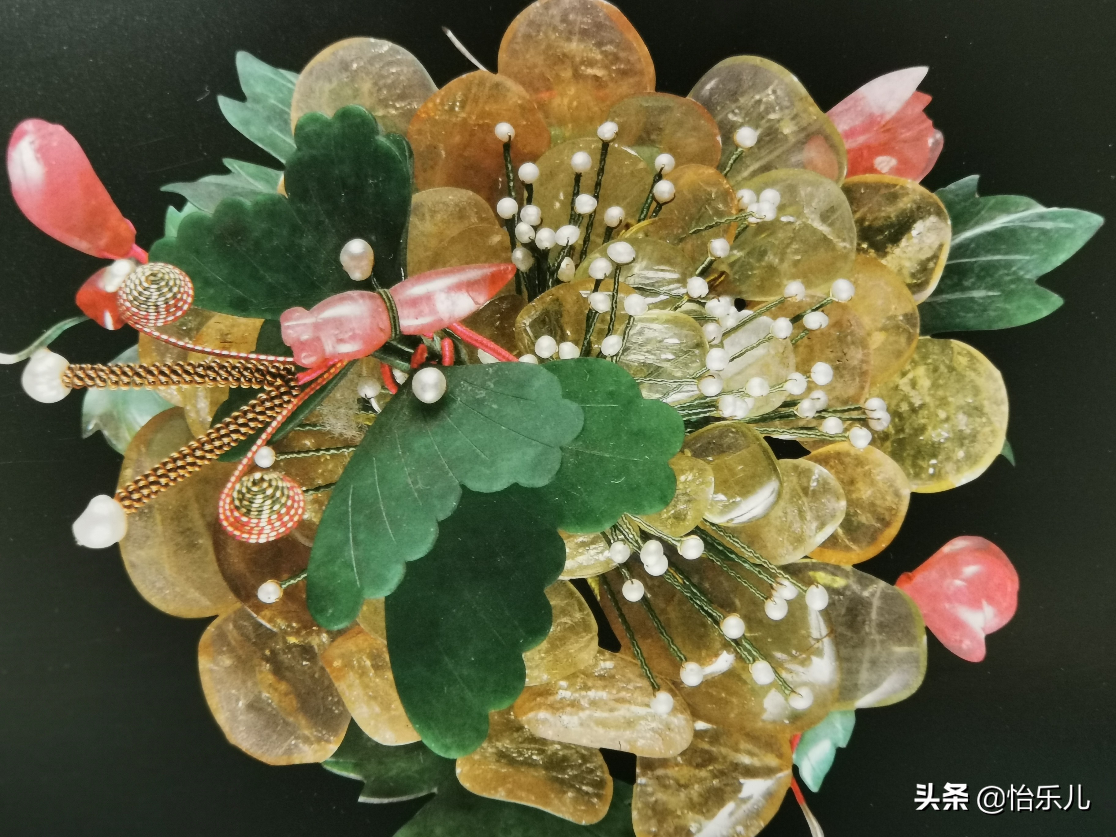 乾隆时期翡翠饰品,乾隆咸鱼翻身