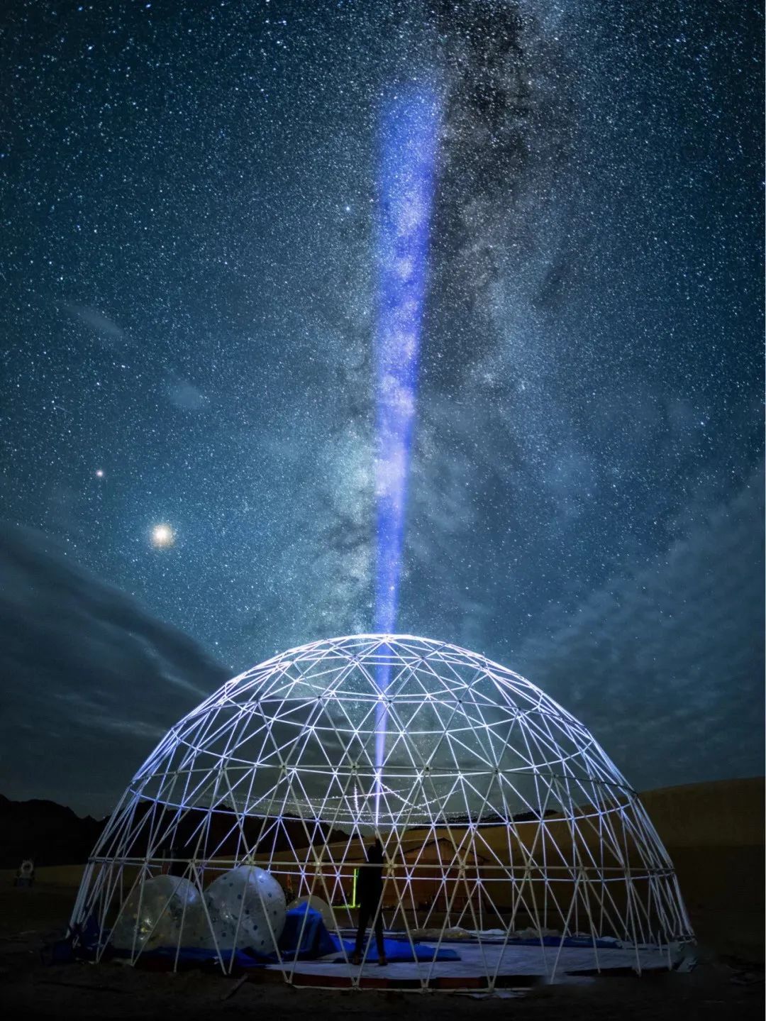 震撼心灵的星空酒店，只在青海