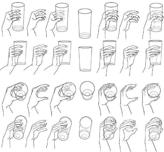 动漫人物手怎么画,画动漫人物手的画法