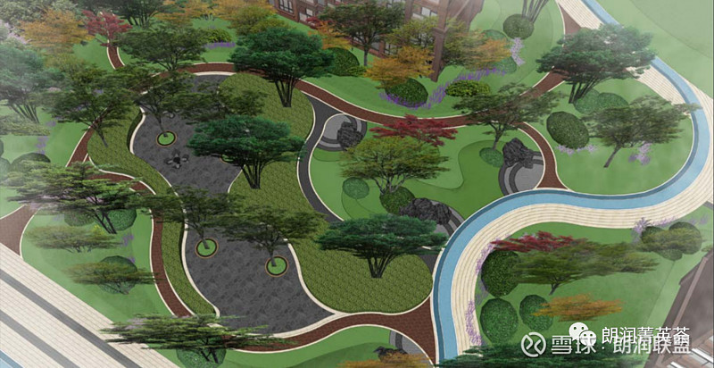 朗润园简介,龙湖朗润园园林