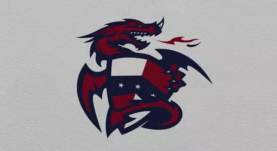 以龙为元素的logo图片,龙logo极简设计