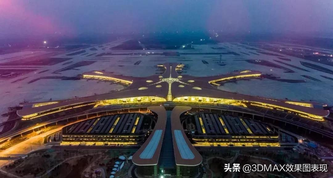 北京大兴机场总体设计方案,北京大兴机场设计图