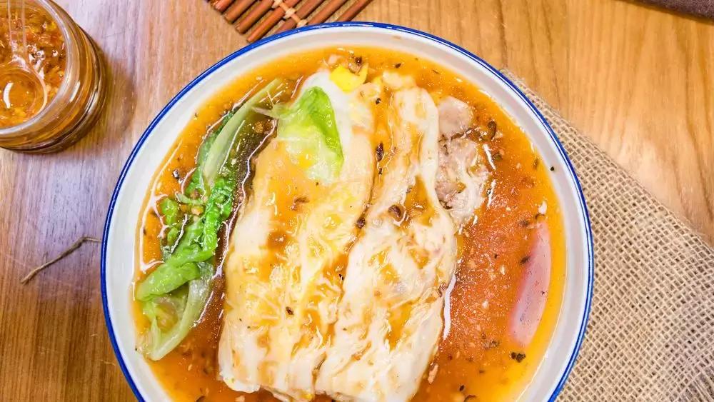 正宗的地道的粿条,在潮州终于可以吃到正宗的粿条