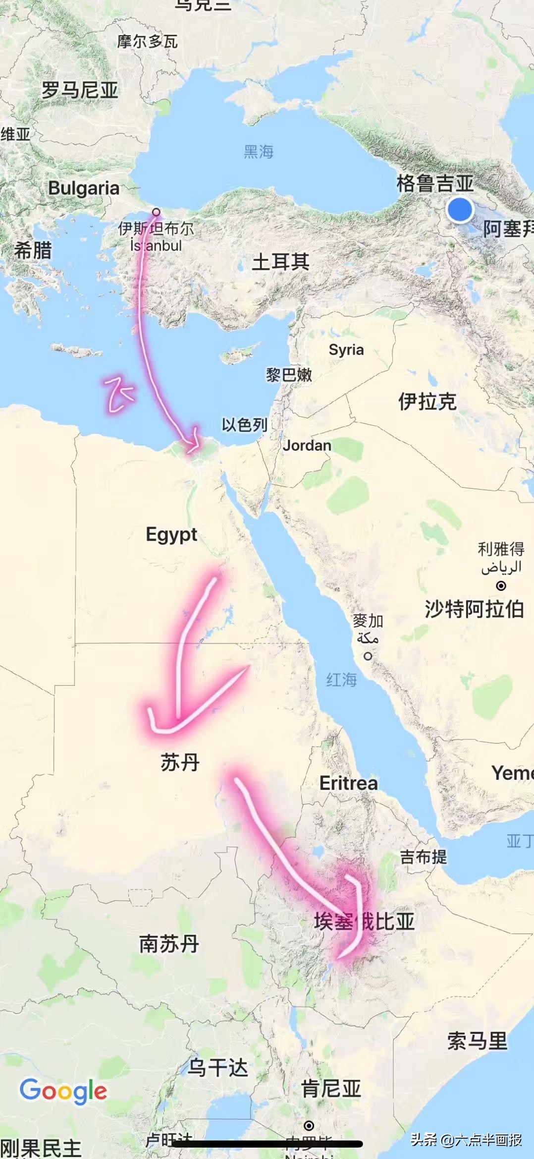 骑着单车去南非！格鲁吉亚入境！旅行日记（六十四）