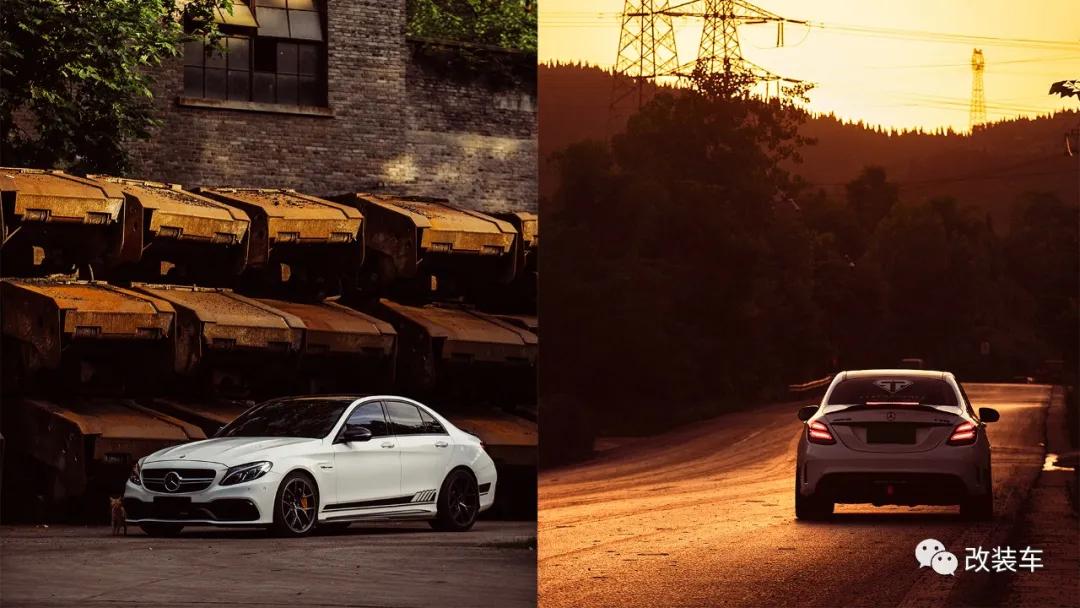 奔驰c63s四门声浪,奔驰c63暗夜特别版四门高燃视频