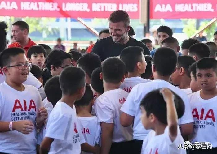 贝克汉姆慈善足球赛,贝克汉姆友邦代言人