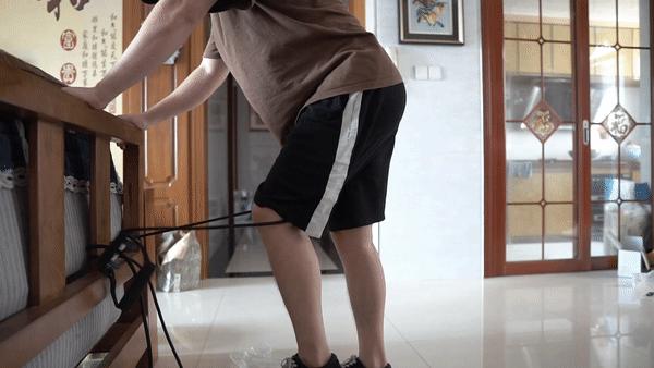 一根弹力绳练全身,一根弹力带练遍全身