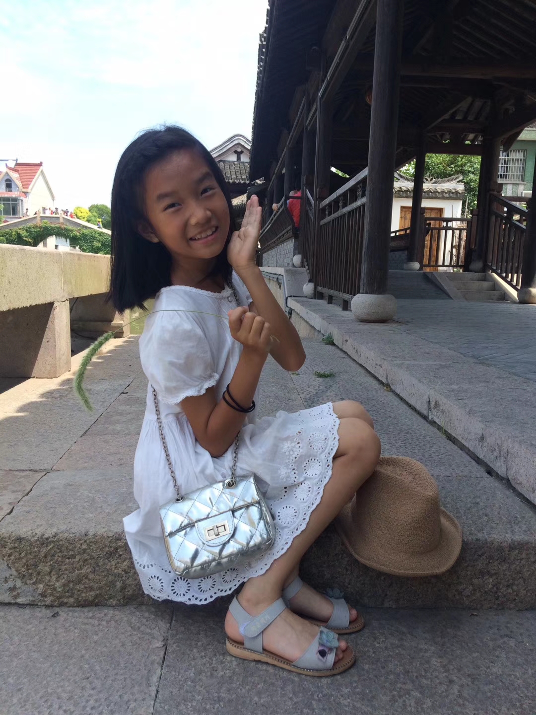 五岁女儿风格照,五年级女儿的画