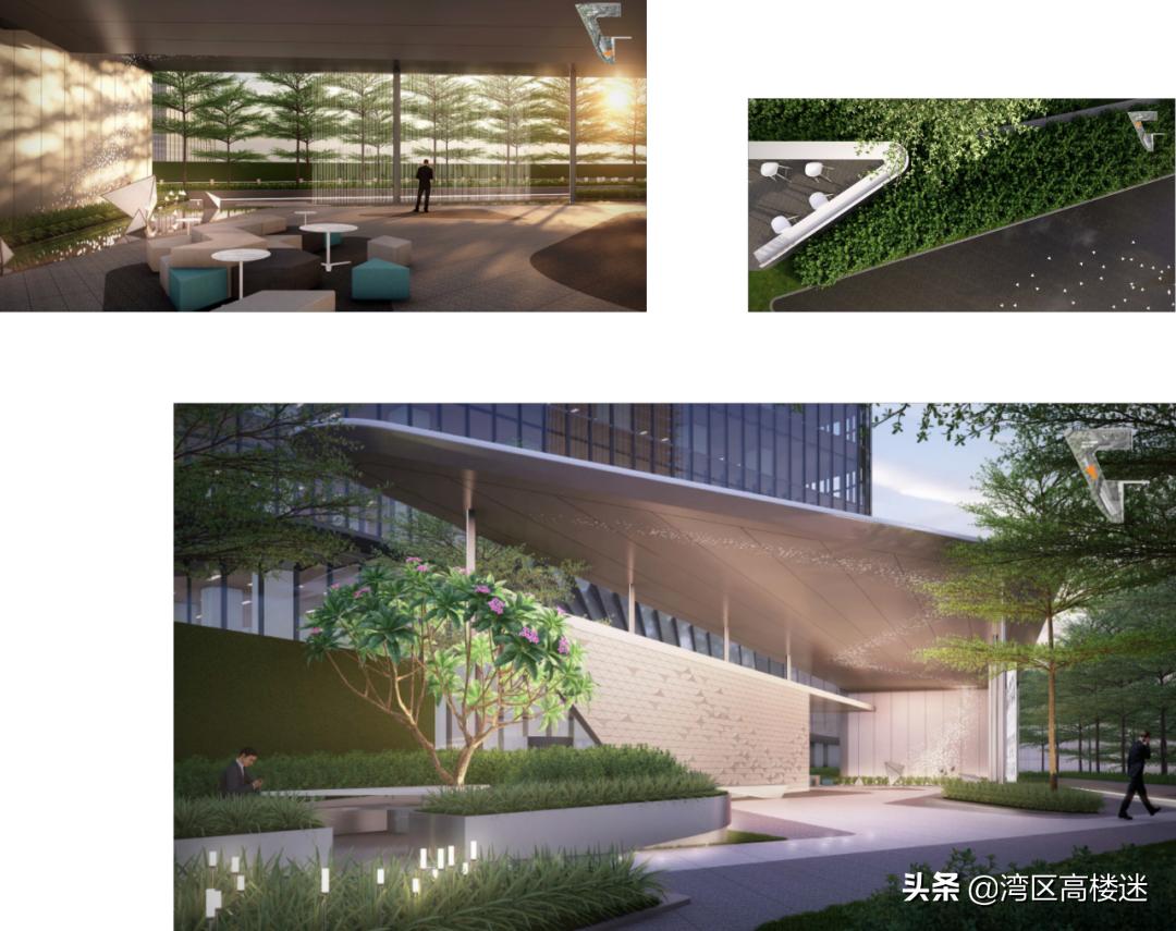 航拍广州国际金融城350米高楼,广州城市中心地标建筑