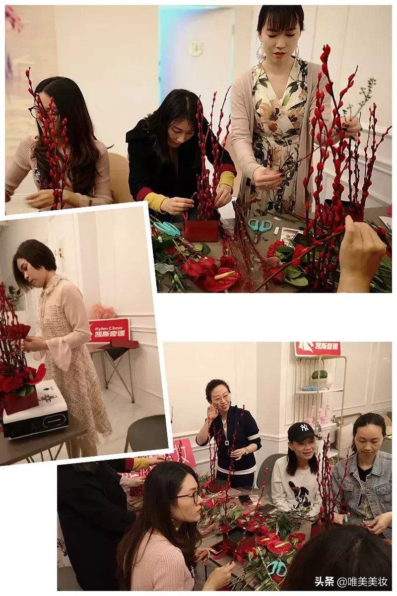 唯美美妆直播间,唯美美妆后台培训