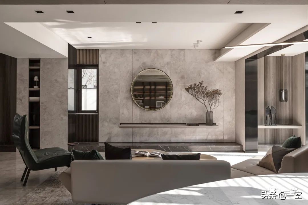 梁志天唐忠汉排名,现代风背景墙作品