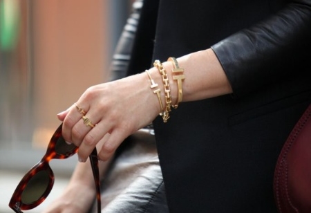 tiffany蒂芙尼爱心手链,tiffany蒂芙尼手链怎么搭配