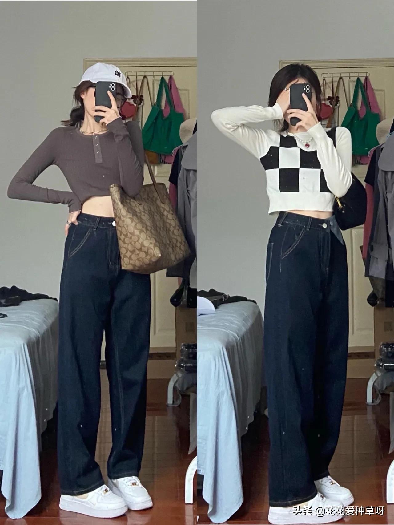 小个子韩系毛衣穿搭,毛衣和西装搭配韩系