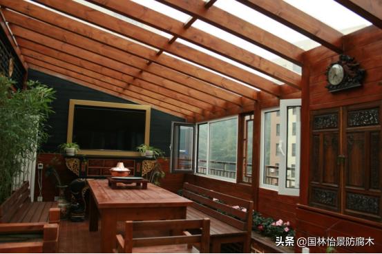 用防腐木做阳光房框架好吗,用防腐木搭建阳光房