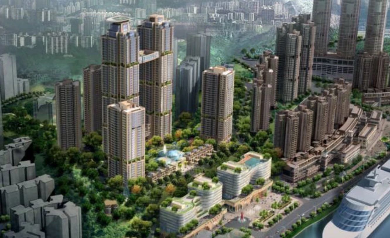 重庆南滨路最好的房子,重庆南滨路三大神盘惊现烂尾楼