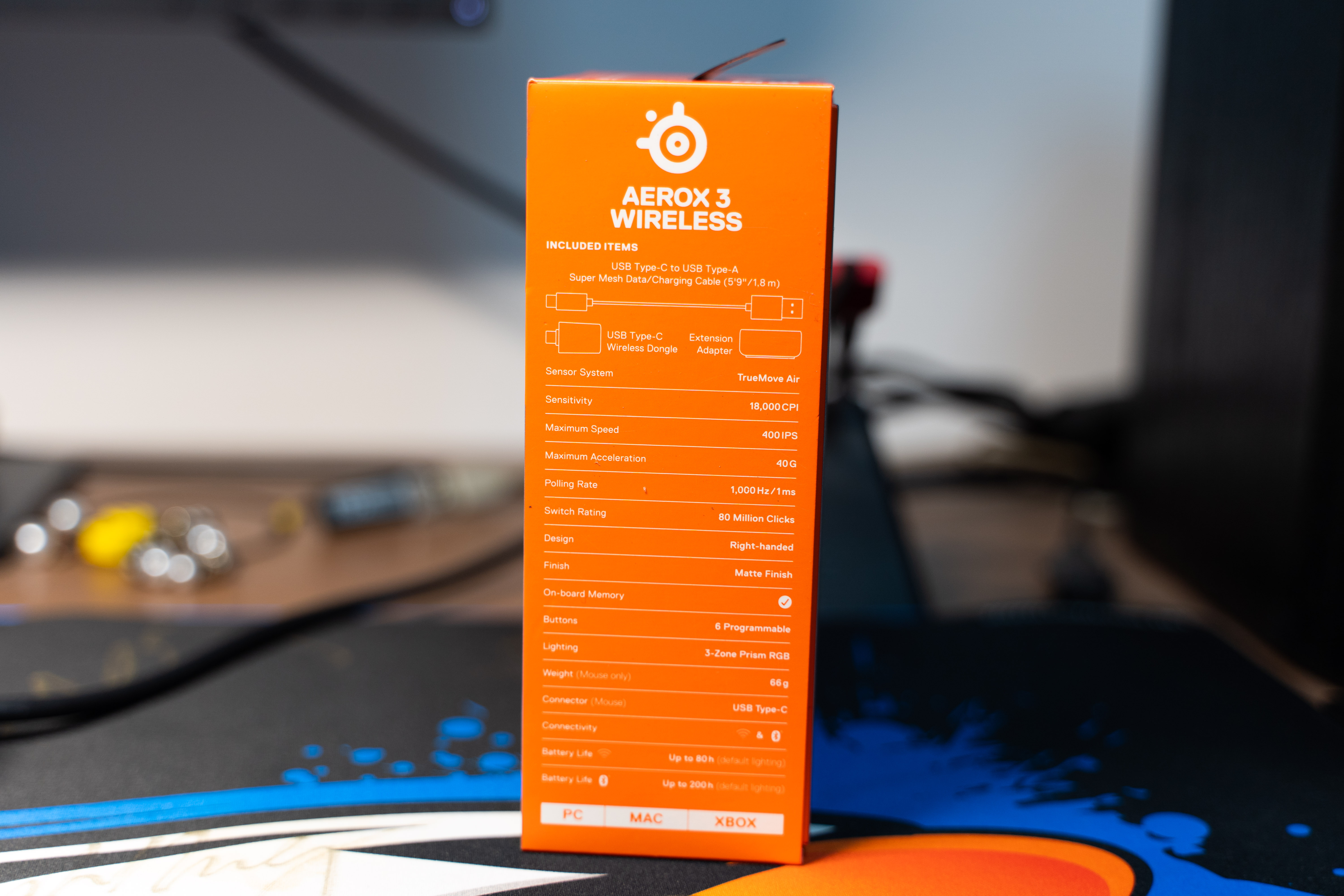 轻量化+无线=赛睿Aerox3Wireless