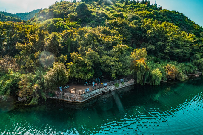 2001年抚仙湖水下古城真实视频,罕见的湖泊风光摄影