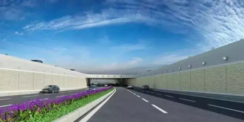 泰山路改造效果图,黄河路升级改造项目