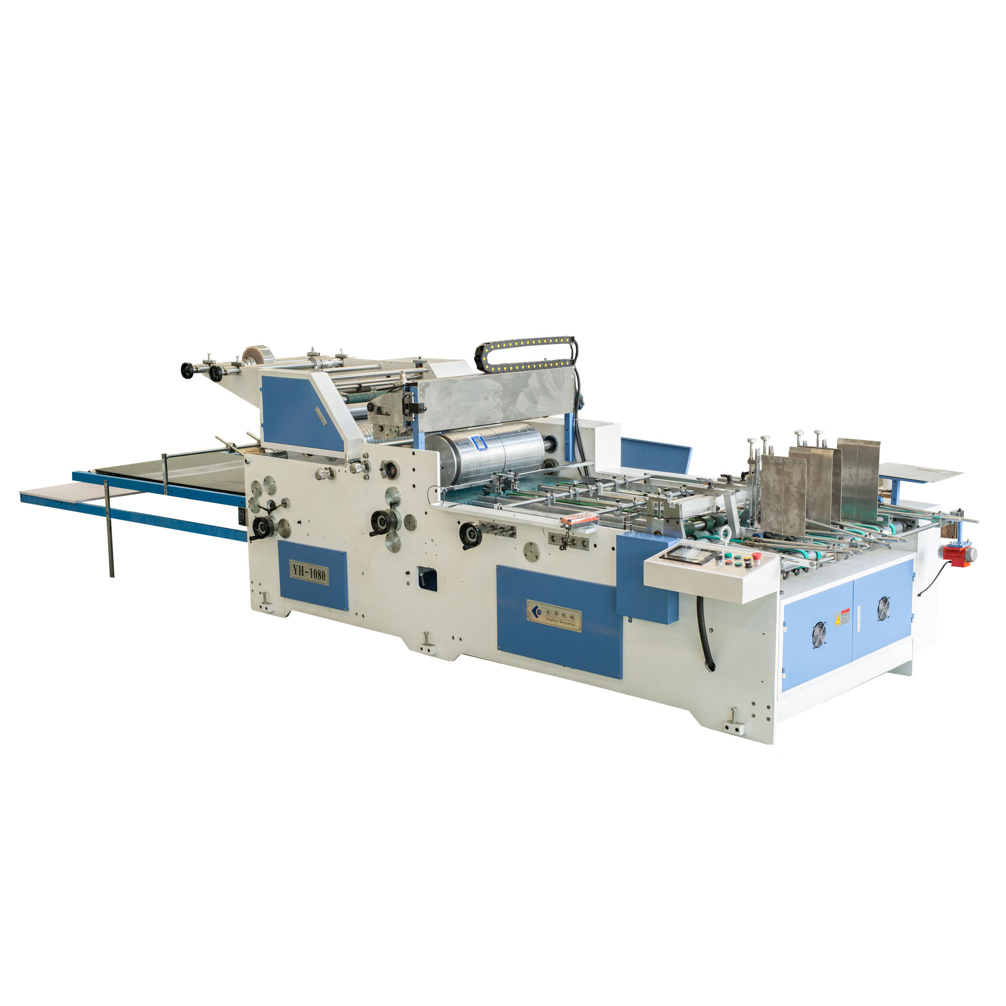 开窗贴膜包装盒制作选择安庆永华全自动高速贴窗机