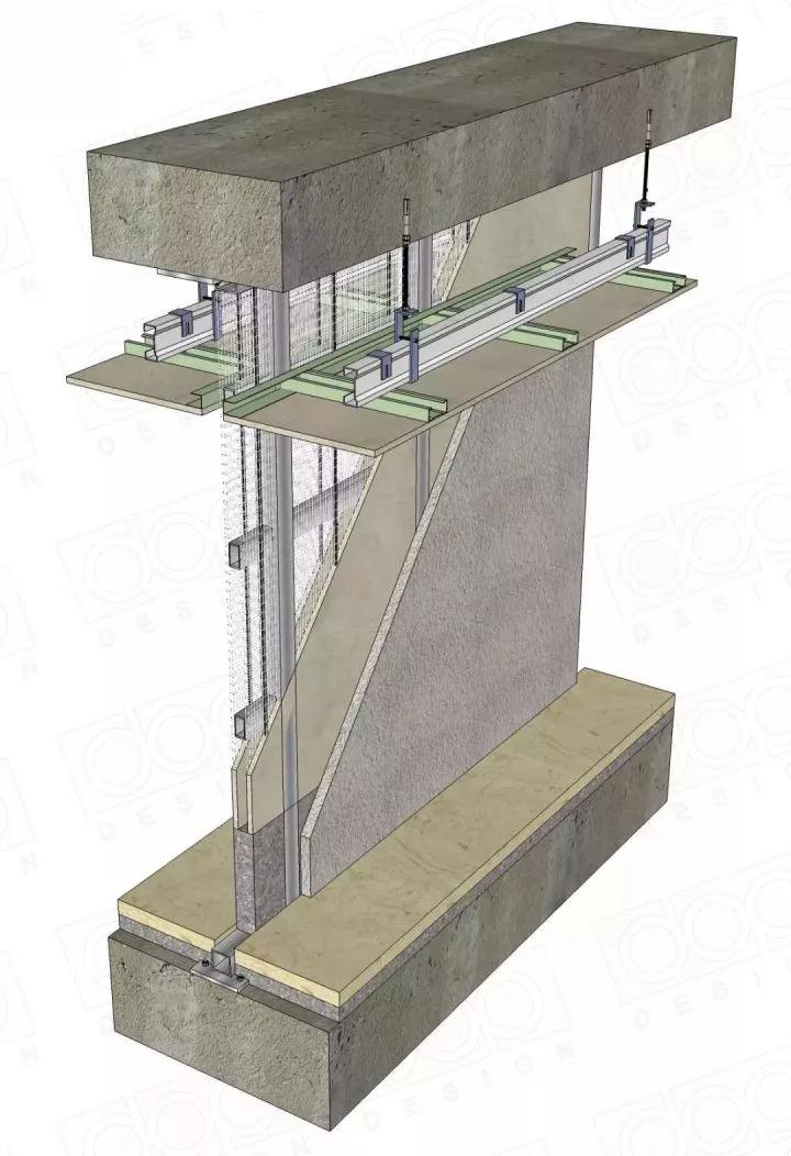最薄隔墙厚度,100mm厚隔墙