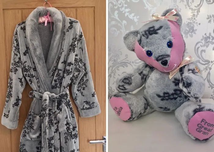 她可以将任何衣服，变成小熊公仔，可爱的外表下，蕴藏深意