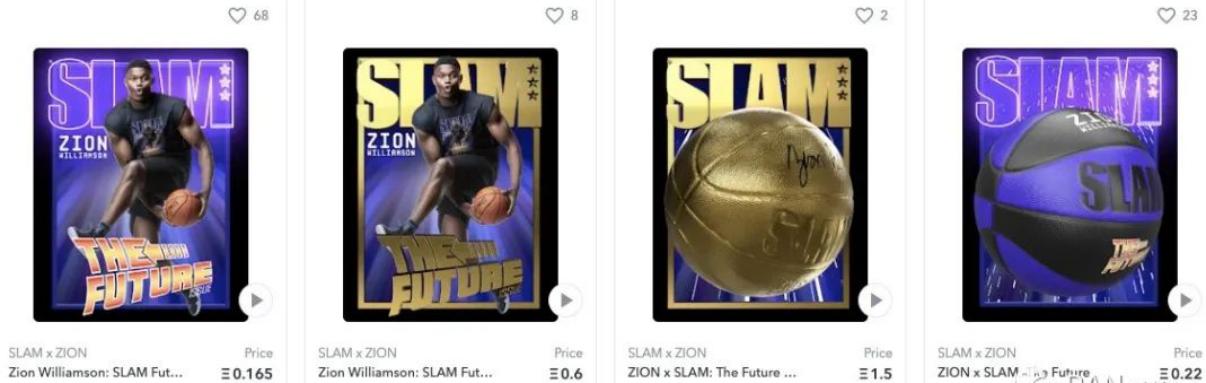 nft近况,nft明星项目