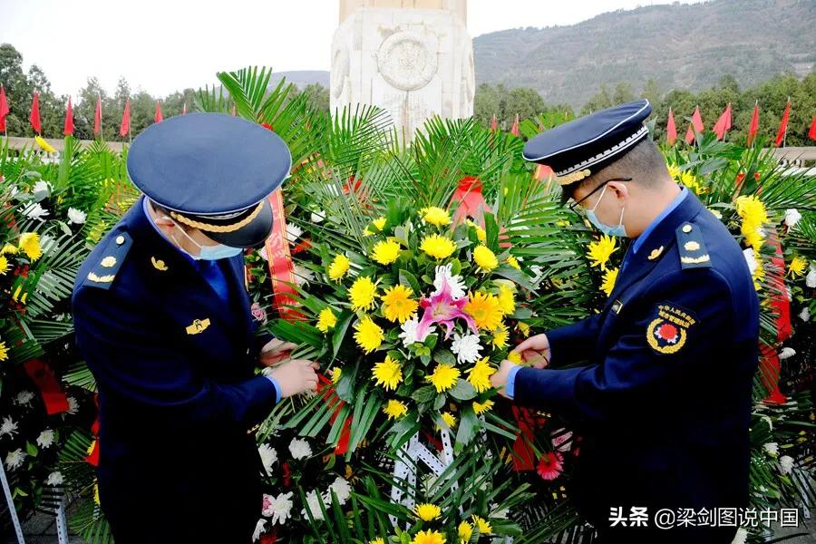 兰州缅怀革命烈士传承民族精神,兰州缅怀先烈