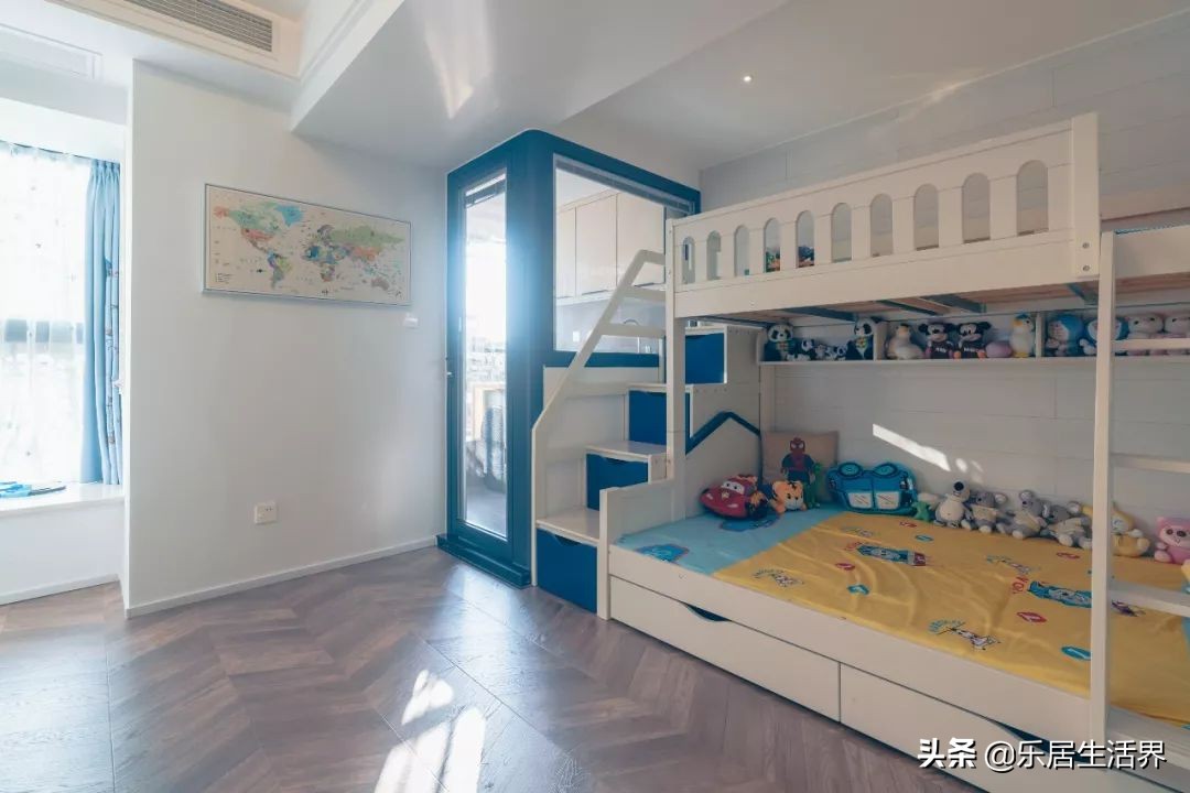 二胎妈妈太用心！89m²三室两厅里，塞下足足36m³储物空间