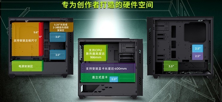 硬盘位少的小机箱推荐哪款,多盘位电脑机箱推荐
