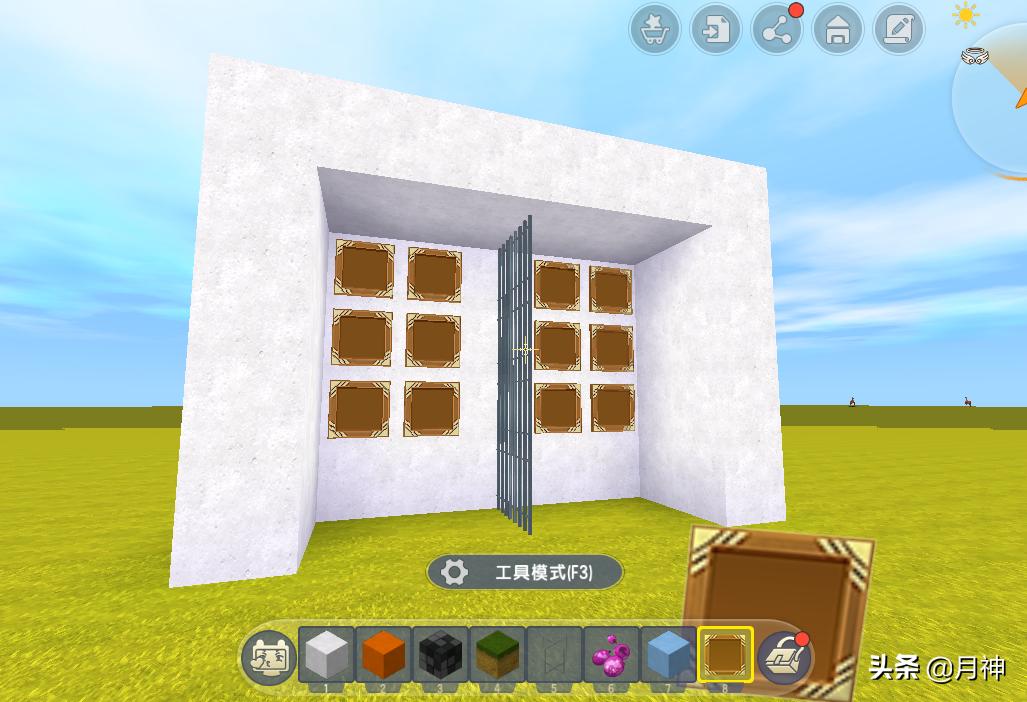 迷你世界：5步制作自动售卖机，12种美食任意挑选，投入方块获取