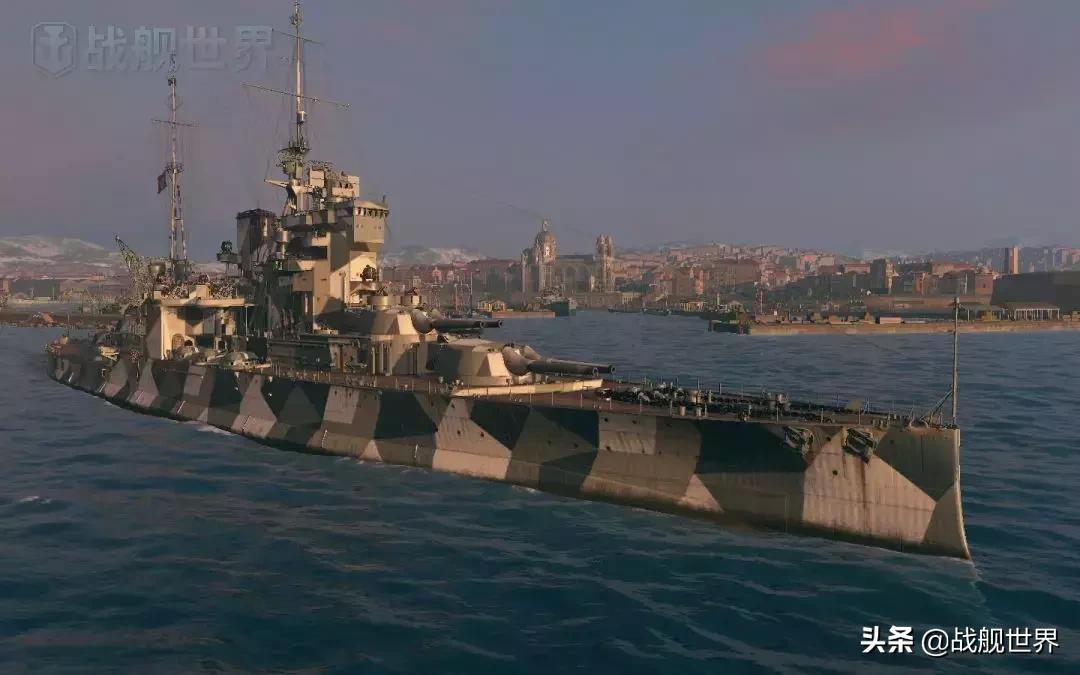 离不开“纸片人定律”！管子越大、装甲越薄的战舰往往战斗力爆表