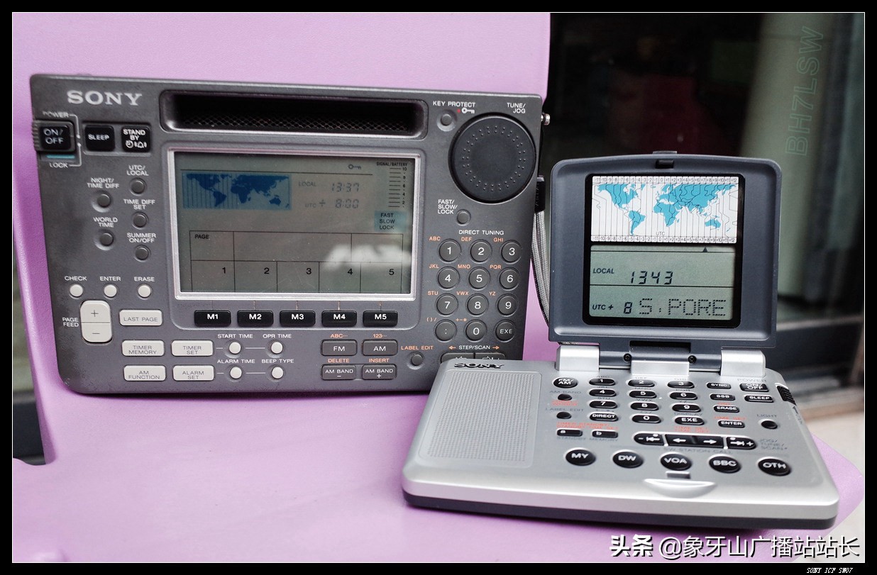 索尼sw07收音机与天线,索尼sw77收音机出售