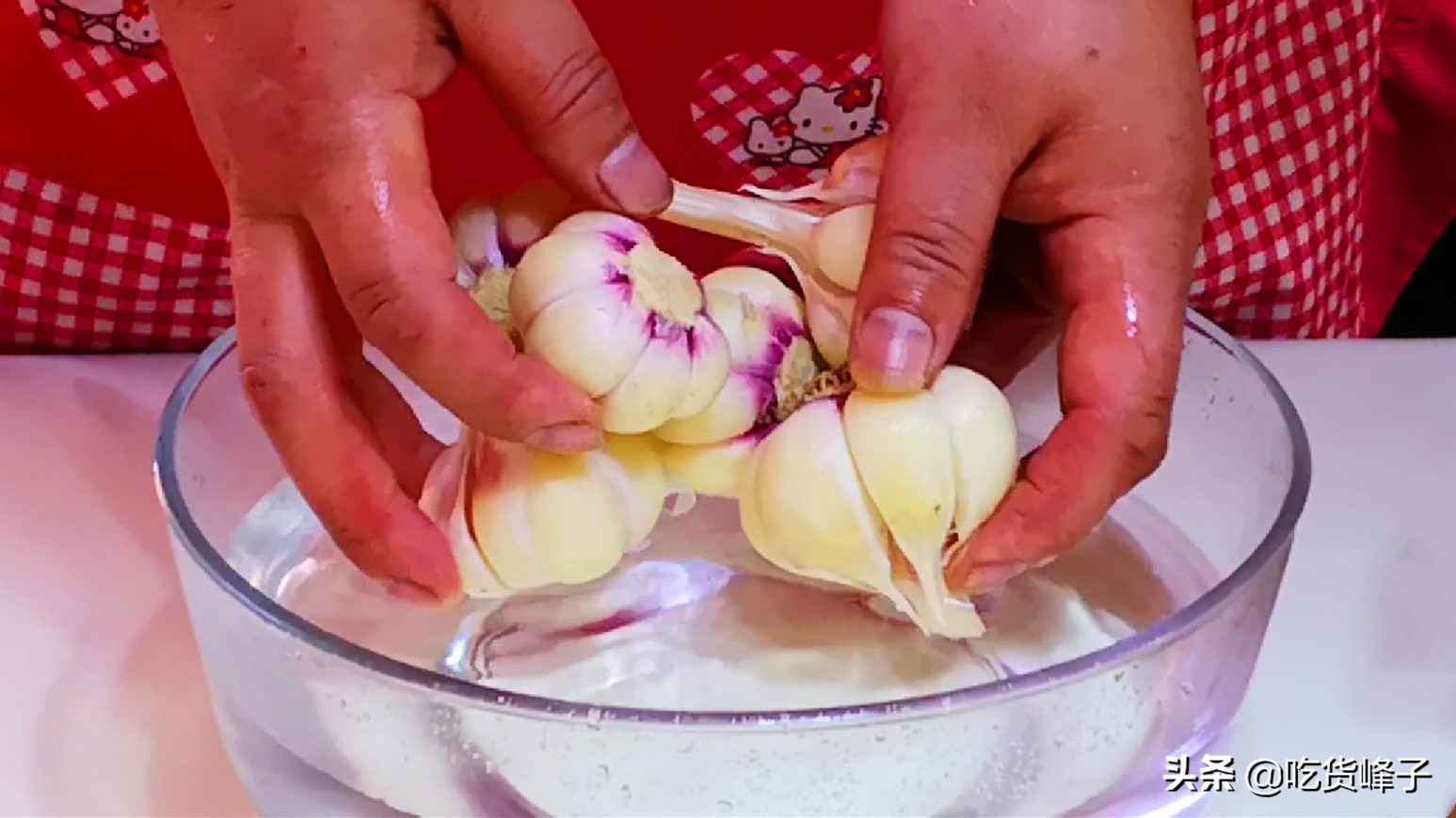 腌糖蒜不用开水泡可以吗,腌糖蒜不放醋行不行