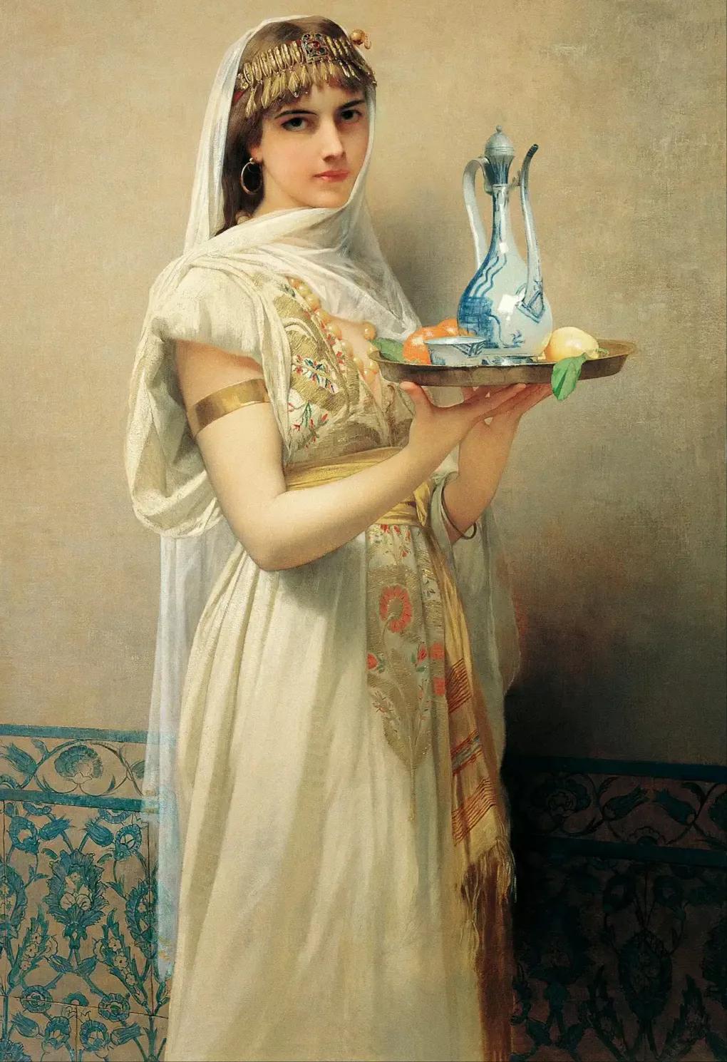 西方古典油画人物的艺术魅力,美术史上最具女人味的油画