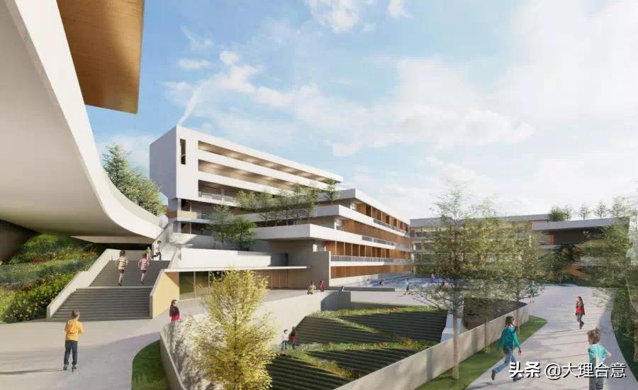 天泰·大理十畝下关一中大理十畝实验学校效果图大赏